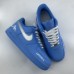 AIR FORCE 1‘07 AF1 Running Shoes-Blue/Silver-9351173