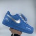AIR FORCE 1‘07 AF1 Running Shoes-Blue/Silver-9351173