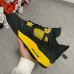 Retro Air Jordan 4 AJ4 High Running Shoes-Black/Yellow-6406377 Retro Air Jordan 4 AJ4 High Running Shoes-Black/Yellow-6406377