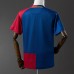 Retro 08/09 Barcelona Home White Blue Jersey Version Short Sleeve-9950620