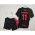 STOCK CLEARANCE [SIZE 26] 24/25 Barcelona Away Kids Black Jersey Version Short Sleeve (Shirt+Short)-8071833