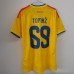 STOCK CLEARANCE [SIZE M] 2026 World Cup Colombia Home Yellow TOMAŽ 69 Jersey Version Short Sleeve (Player Version)-7487798