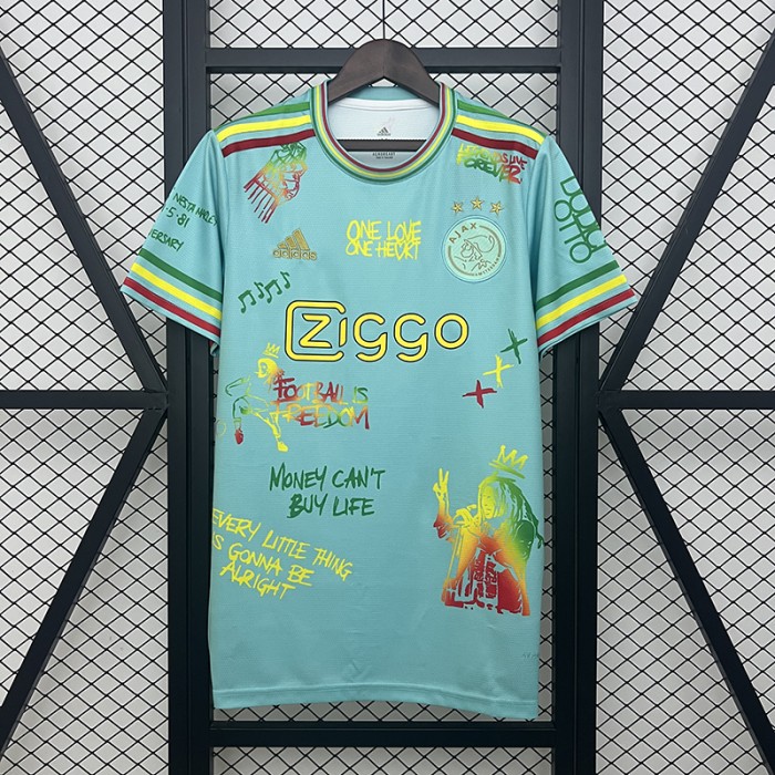 25/26 Ajax Special Edition Green Jersey Version Short Sleeve-9082469