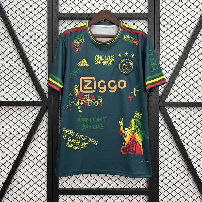 25/26 Ajax Special Edition Green Jersey Version Short Sleeve-4518384