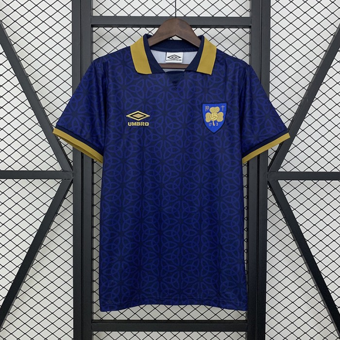 25/26 Ireland St. Patrick's Day Away Navy Blue Jersey Version Short Sleeve-7241428