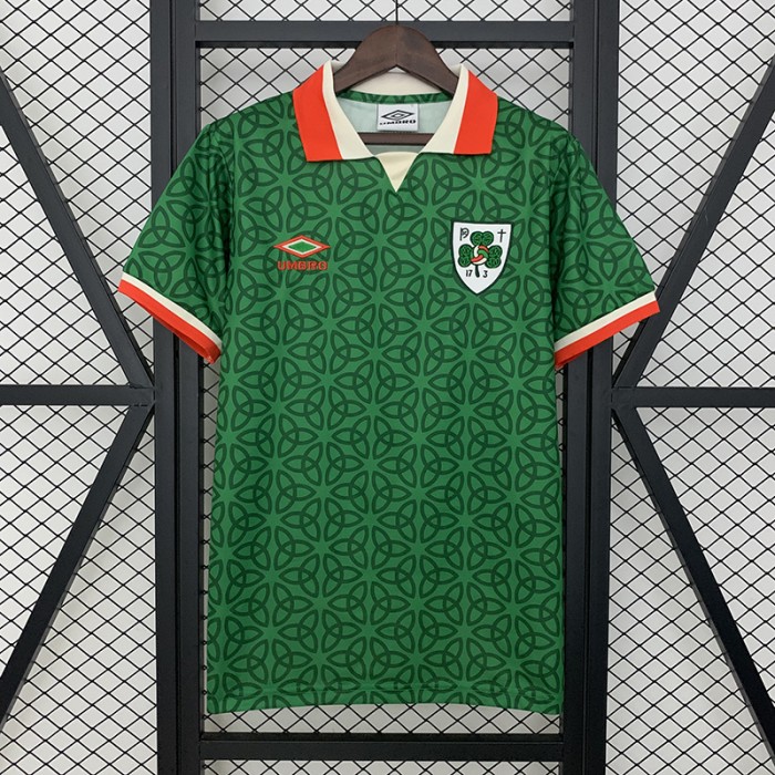 25/26 Ireland St. Patrick's Day Home Green Jersey Version Short Sleeve-5213774