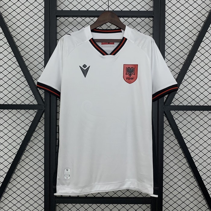 2025 Albania Away White Jersey Version Short Sleeve-9247729