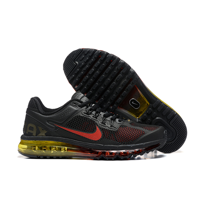 Air MAX 2013 Running Shoes-Black/Red-5391209