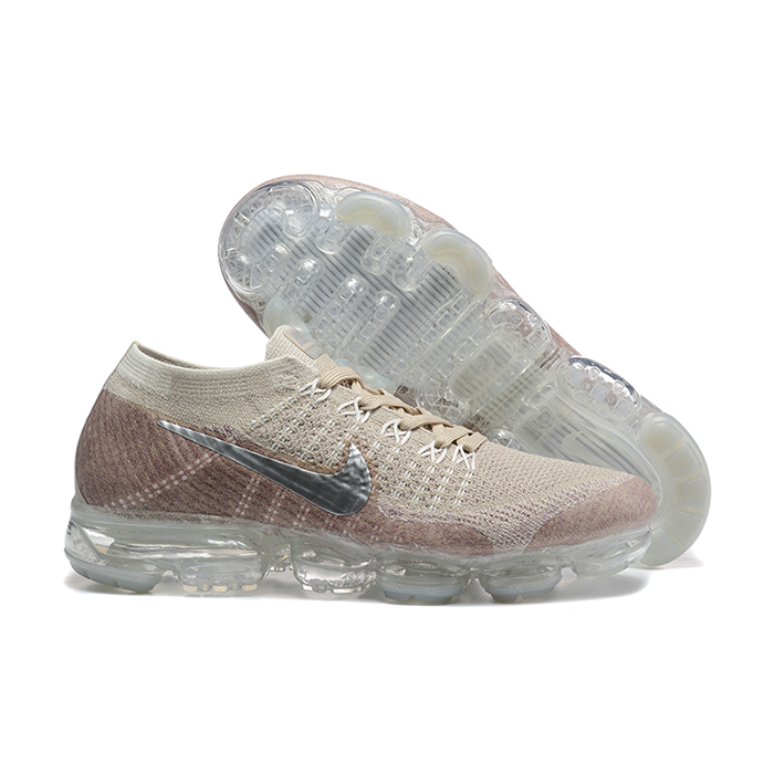 Air MAX Vapormax Flyknit Running Shoes-Gray/Brown-9011039