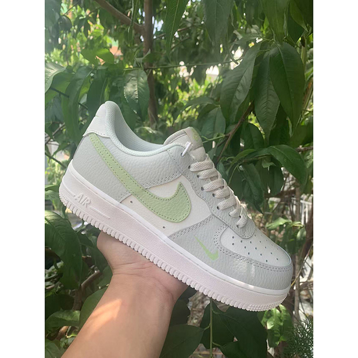 AIR FORCE AF1 Running Shoes-White/Gray-5549533