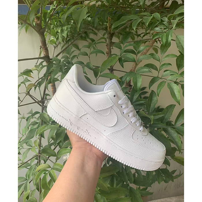 AIR FORCE AF1 Running Shoes-All White-9434285
