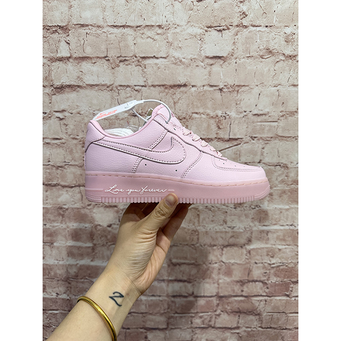 AIR FORCE AF1 Women Running Shoes-All Pink-9821720