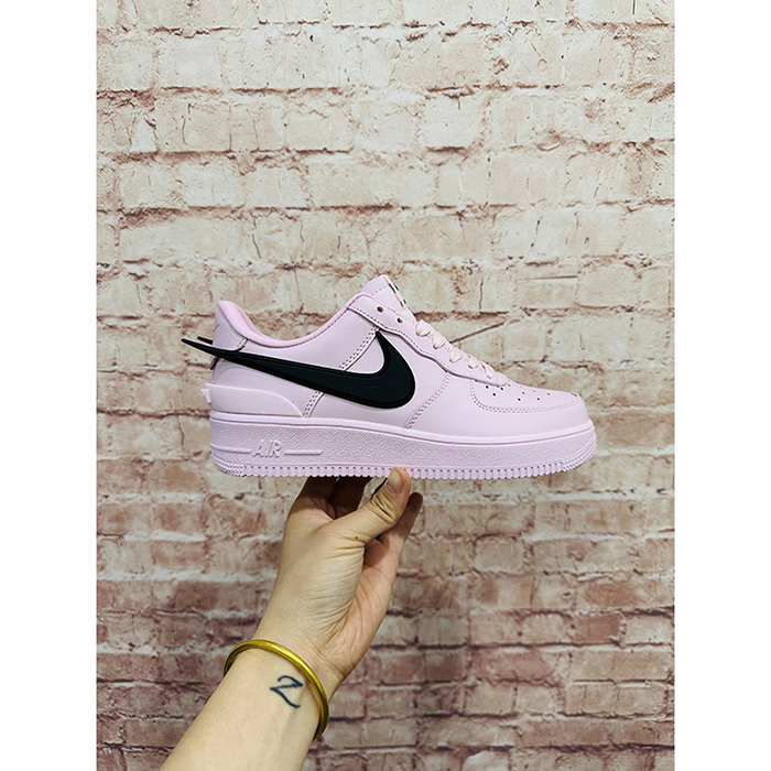 AIR FORCE AF1 Women Running Shoes-Pink/Black-6167196