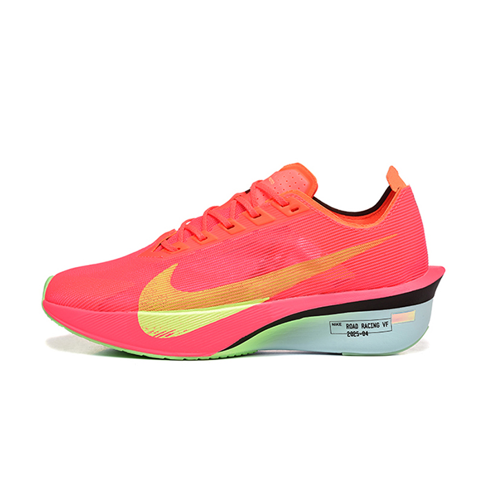 Zoom Vapor Fly 4% Running Shoes-Rose Red/Yellow-6627502