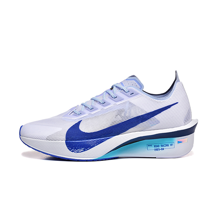 Zoom Vapor Fly 4% Running Shoes-Gray/Blue-8211319
