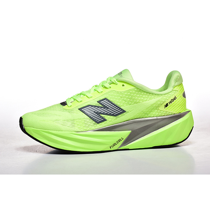 New Balance FuelCell Rebel V5 Running Shoes-All Green-6243823