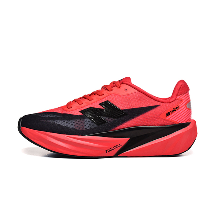 New Balance FuelCell Rebel V5 Running Shoes-Red/Black-2398982