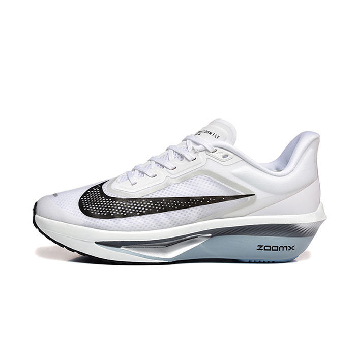 Zoom Fly 6 Running Shoes-Black/White-9727422