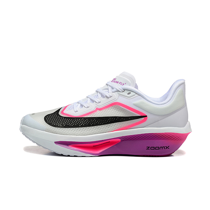 Zoom Fly 6 Running Shoes-White/Black-3484764
