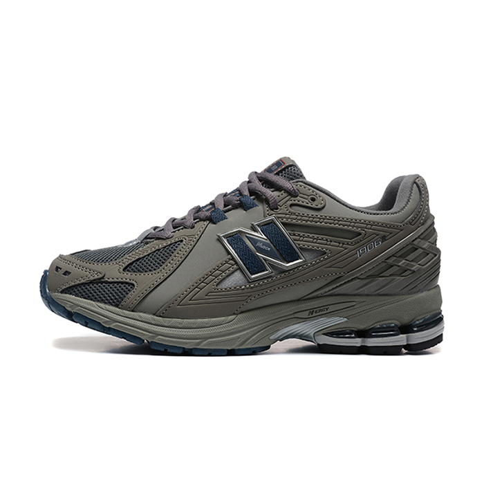 New Balance 1906R Running Shoes-Gray/Navy Blue-5521708