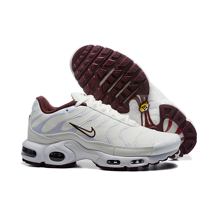 Air Man Plus TN Running Shoes-White/Wien Red-4648429