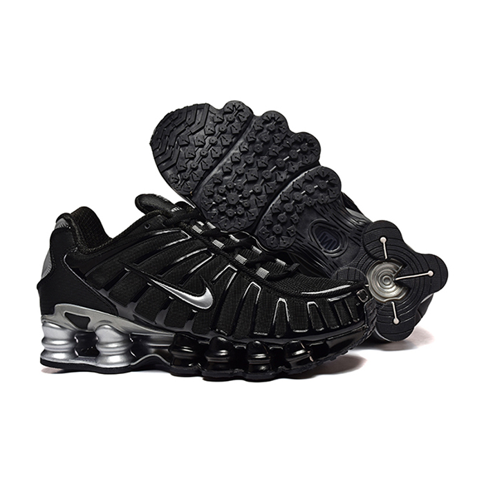 Air Max Shox TL Running Shoes-Black/Gray-9026082