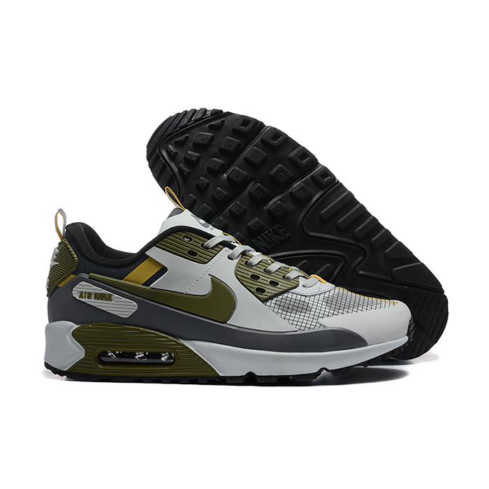 Air Max 90 FUTURA Running Shoes-Gray/Army Green-1261130