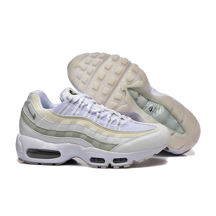 Air Max 95 TT Running Shoes-White/Gray-5458421