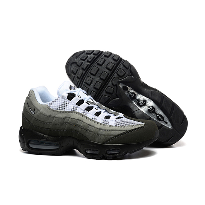 Air Max 95 TT Running Shoes-White/Gray-1326836