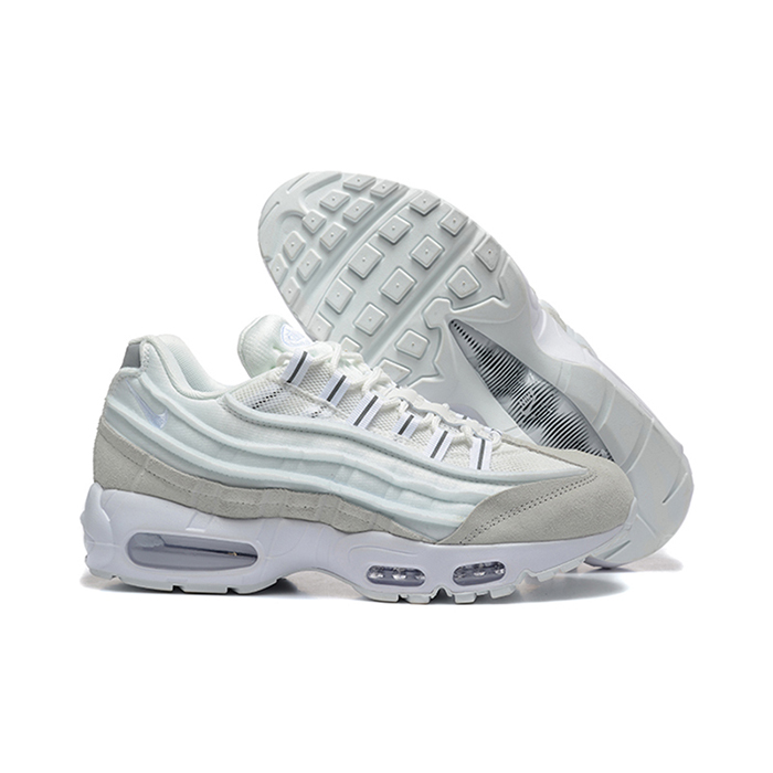Air Max 95 TT Running Shoes-White/Gray-2669798