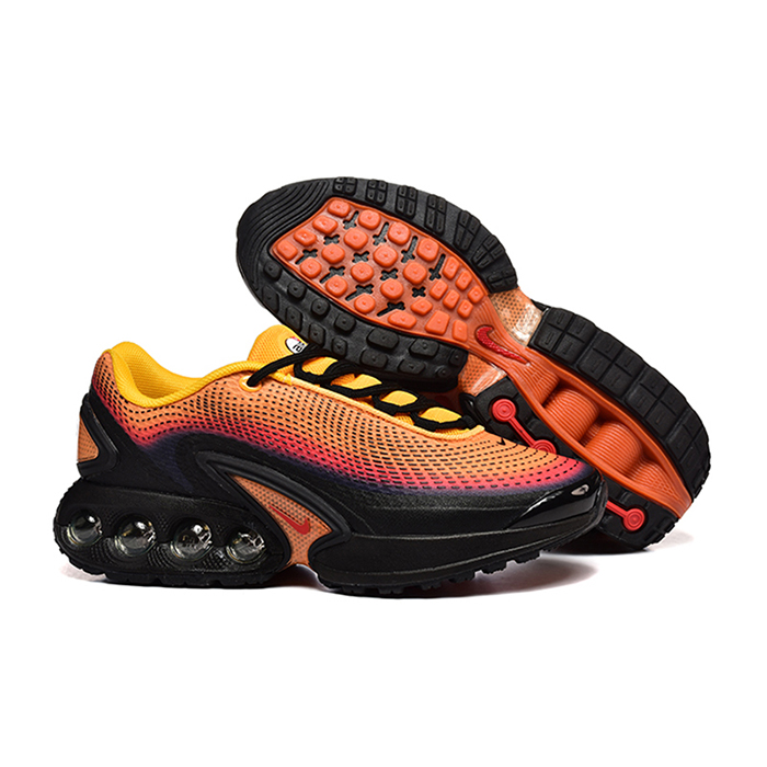 Air Max DN Running Shoes-Black/Orange-7326683