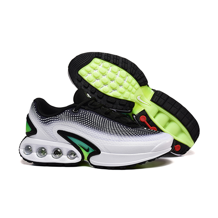 Air Max DN Running Shoes-White/Black-2427357