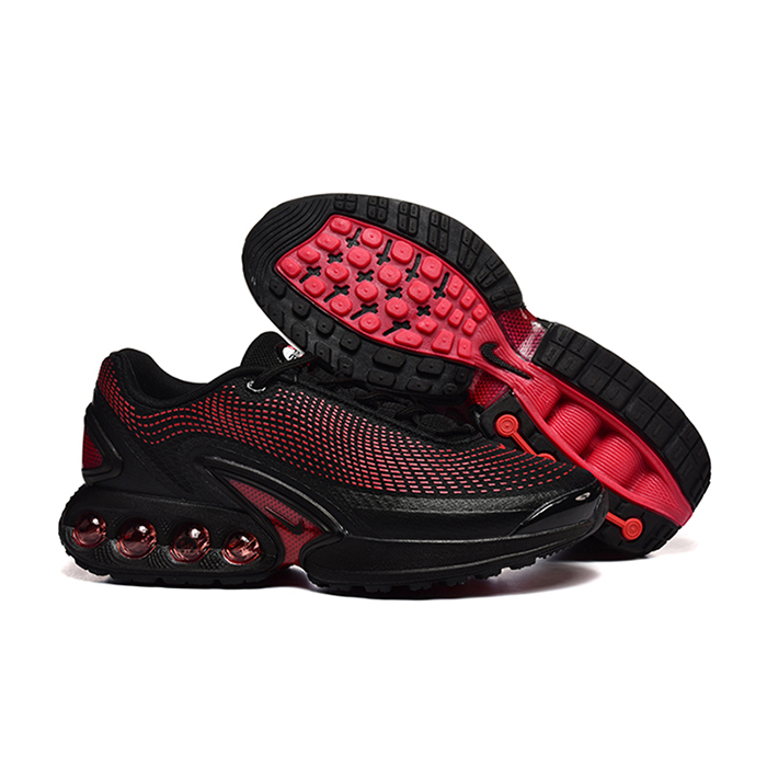 Air Max DN Running Shoes-Black/Red-3734780
