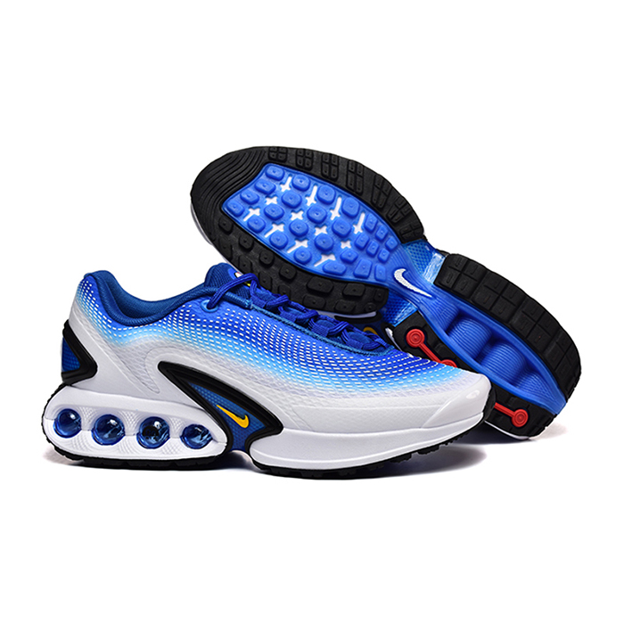 Air Max DN Running Shoes-White/Blue-8489918