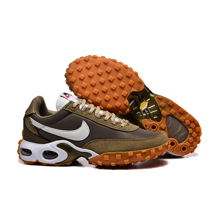Air Max TN Plus Running Shoes-Brown/White-3696220