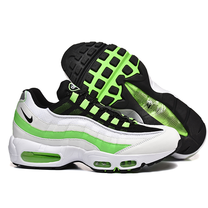Air Max 95 TT Running Shoes-White/Green-8359776