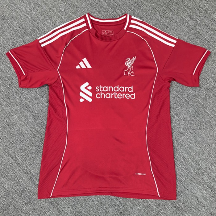 25/26 Liverpool Home Red Jersey Version Short Sleeve-2880324