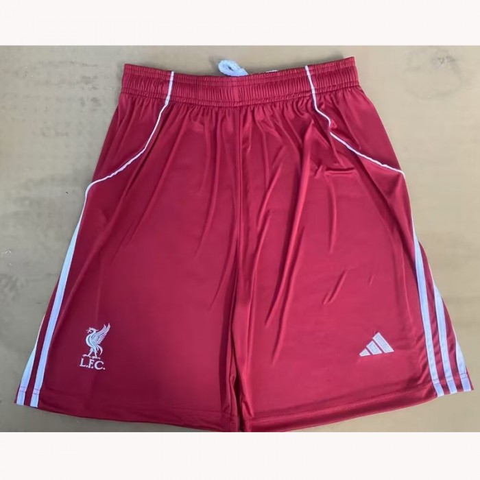 25/26 Liverpool Away Shorts Red Shorts Jersey-9697163