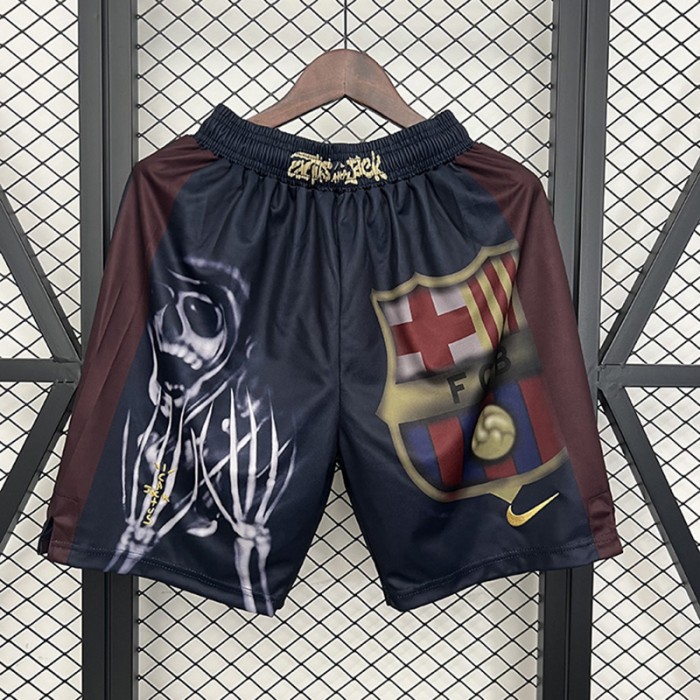 25/26 Barcelona Special Edition Shorts Black Shorts Jersey-1744195