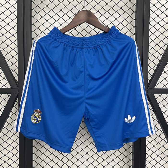 25/26 Real Madrid Third Away Shorts Blue Shorts Jersey-1315528