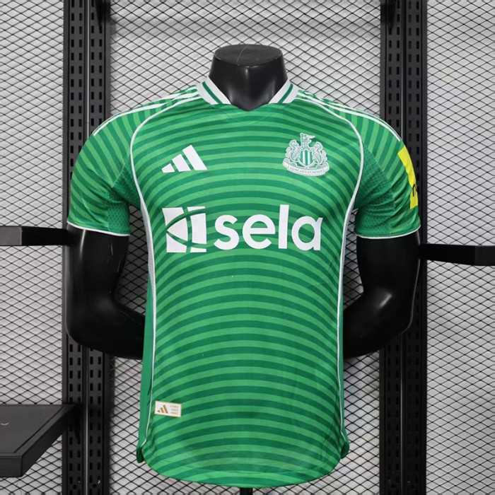 25/26 Newcastle United Away Green Jersey Version Short Sleeve (Player Version)-985446