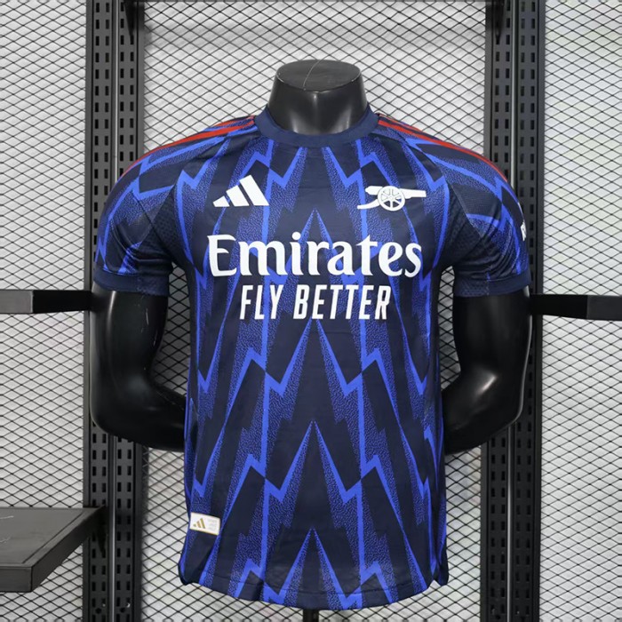 25/26 Arsenal Second Away Navy Blue Jersey Version Short Sleeve (Player Version)-778413