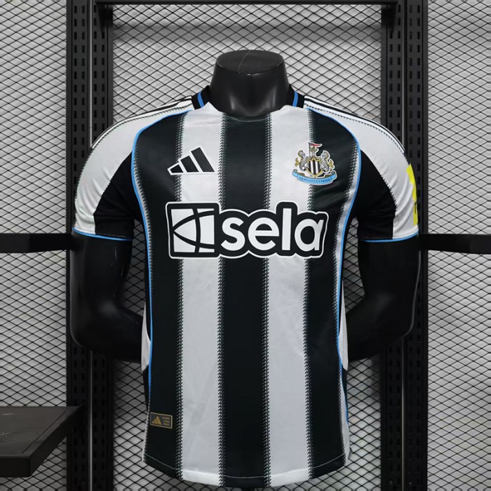 25/26 Newcastle United Home White Black Jersey Version Short Sleeve (Player Version)-2620463
