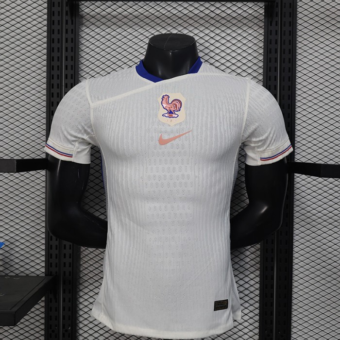2025 France Away White Jersey Version Short Sleeve (Player Version)-4702343
