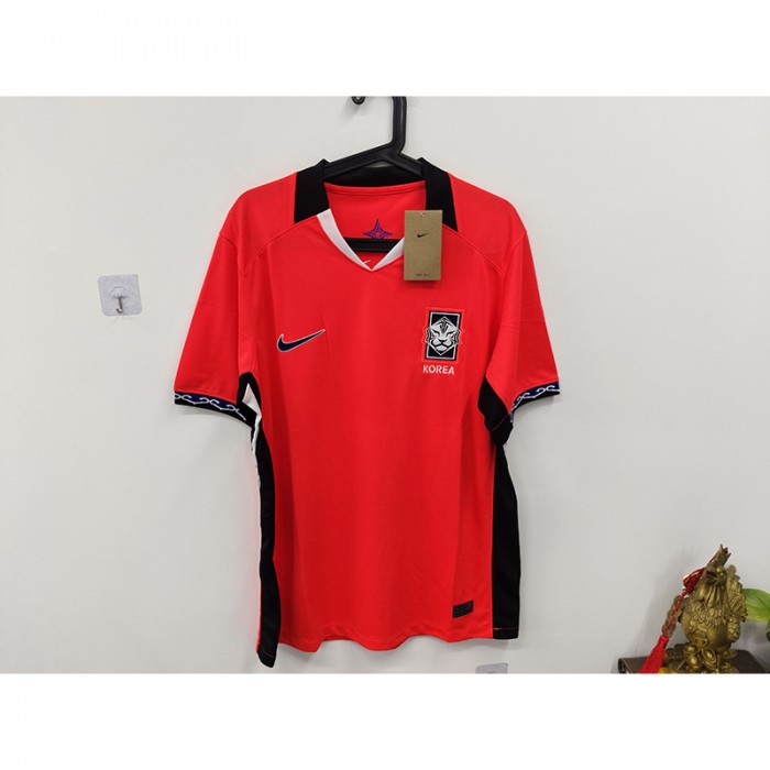 STOCK CLEARANCE [SIZE L] 2024 Korea Special Edition Red Jersey Version Short Sleeve-2477726