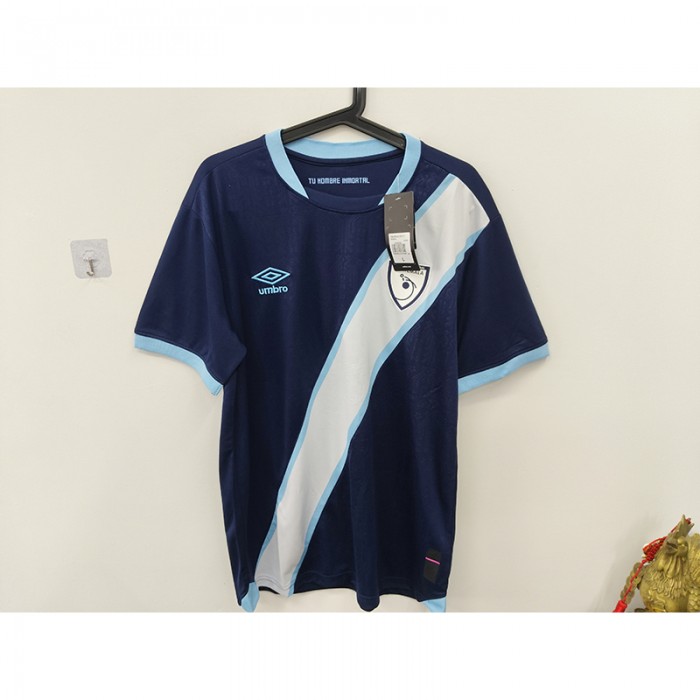 STOCK CLEARANCE [SIZE L] 2024 Guatemala Away Navy Blue Jersey Kit Short Sleeve-4585652