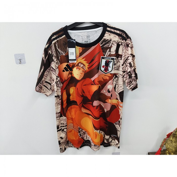 STOCK CLEARANCE [SIZE L] 2024 Japan Special Edition Brown Red Jersey Version Short Sleeve-3539563