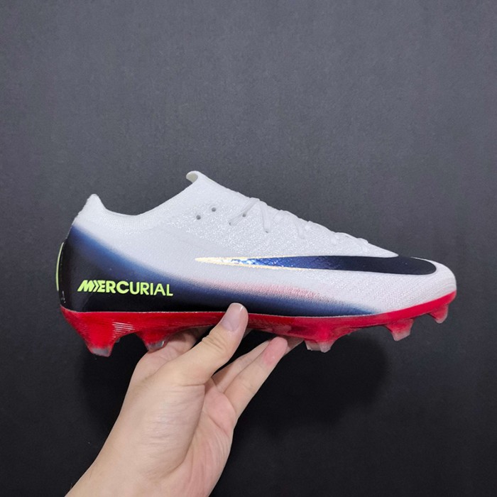 Air Zoom Mercurial Vapor XV Elite SG Soccer Shoes-Black/White-3136827