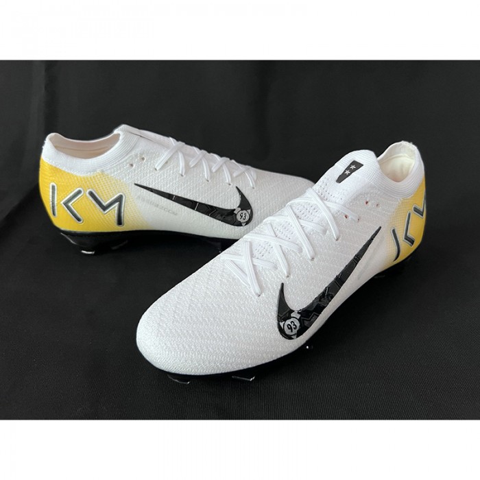 Air Zoom Mercurial Vapor XV Elite SG Soccer Shoes-White/Black-3454217