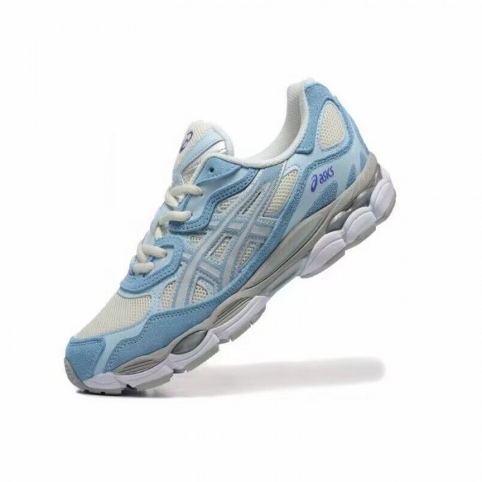 Asics GELNYC Running Shoes-Blue/White-1927852